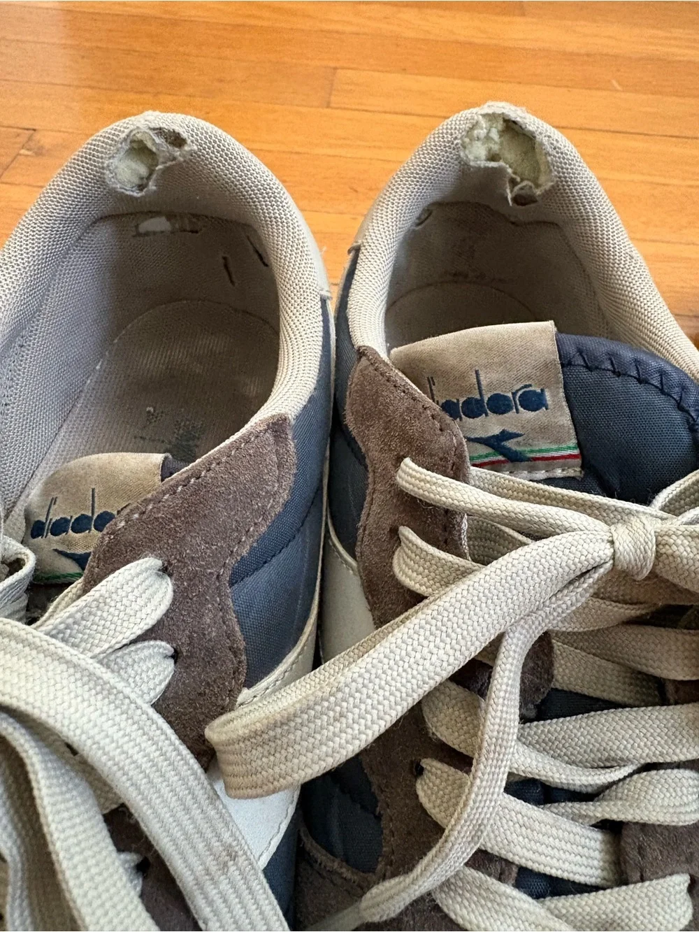 Diadora Camaro Men's shoes - 10 - insignia blue / gray pelican